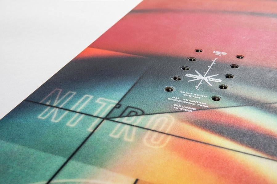 Сноуборд Nitro Cinema 152 Black Red (830548) O