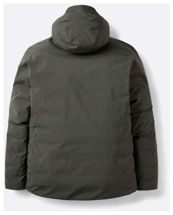 Мужская зимняя пуховая куртка Rab Valiance Jacket, Dark Army, M