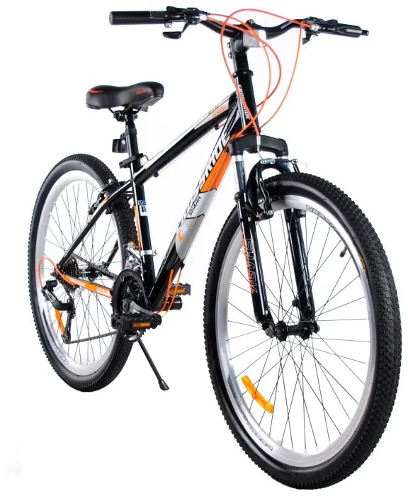 Велосипед CROSSRIDE 26 MTB ST "SHARK", Чорно-помаранчевий