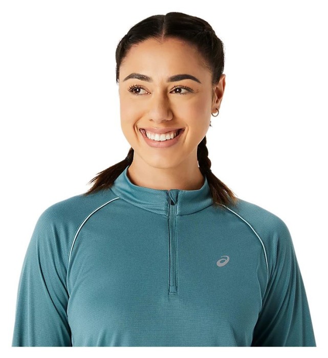 Лонгслив Asics ( 2012C867 ) ICON 1/2 ZIP LS TOP 2023