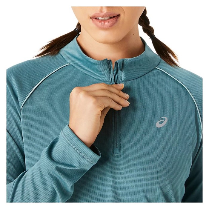 Лонгслив Asics ( 2012C867 ) ICON 1/2 ZIP LS TOP 2023