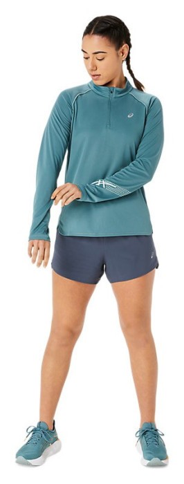 Лонгслив Asics ( 2012C867 ) ICON 1/2 ZIP LS TOP 2023