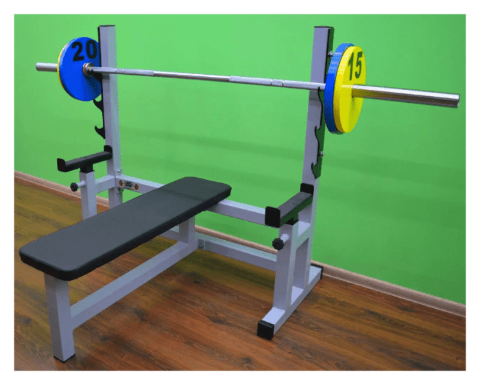 Магазин для жима горизонтальная со страховкой профессиональная серия до 300 кг.