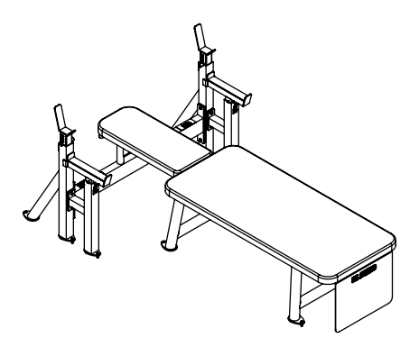 Скамейка для людей с инвалидностью, пауэрлифтинг RN Paralympics Pro