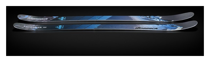 Лижі гірські (без кріплень) Nordica ENFORCER 104 FREE 179см Grey/blue (0A130400), укр, укр