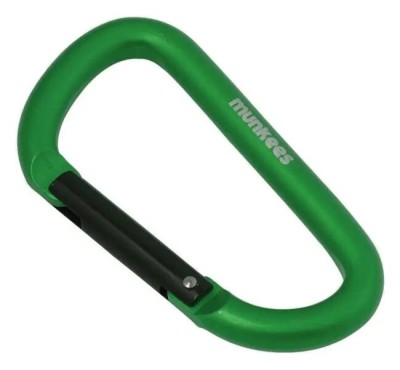 Munkees 3208 карабин D 8 мм x 80 мм green green