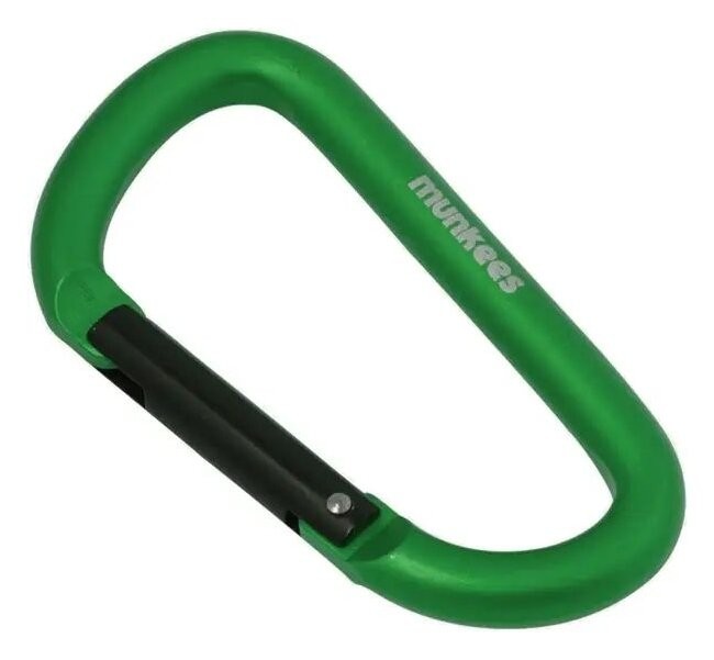 Munkees 3208 карабин D 8 мм x 80 мм green green