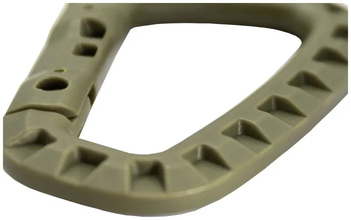 Набір карабінів пластикових Tramp 3 шт green UTRA-304