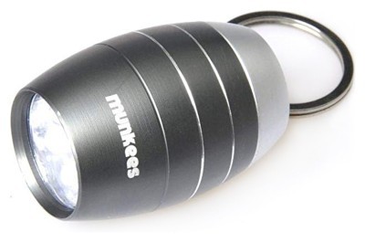 Munkees 1082 брелок-фонарик Cask shape 6-LED светло-серый