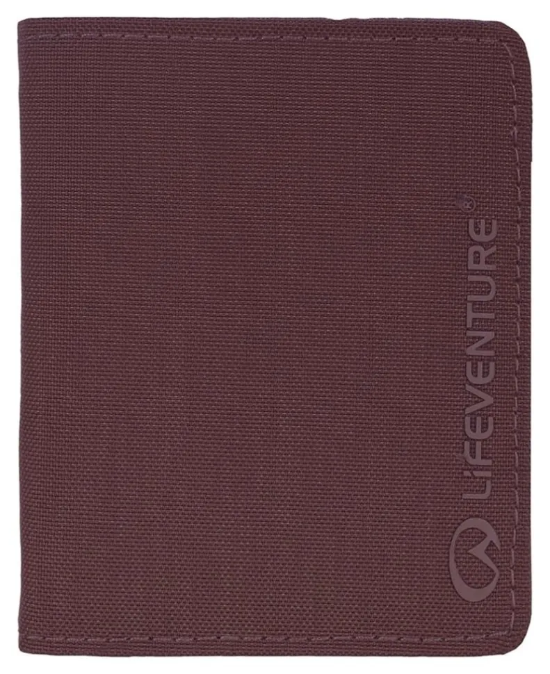Lifeventure гаманець Recycled RFID Wallet plum (68737)