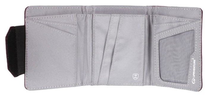 Lifeventure кошелек Recycled RFID Wallet plum