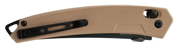 Нож складной туристический SRM 9211B-GW (9.2 см) 8Cr13MoV/G10 коричневый