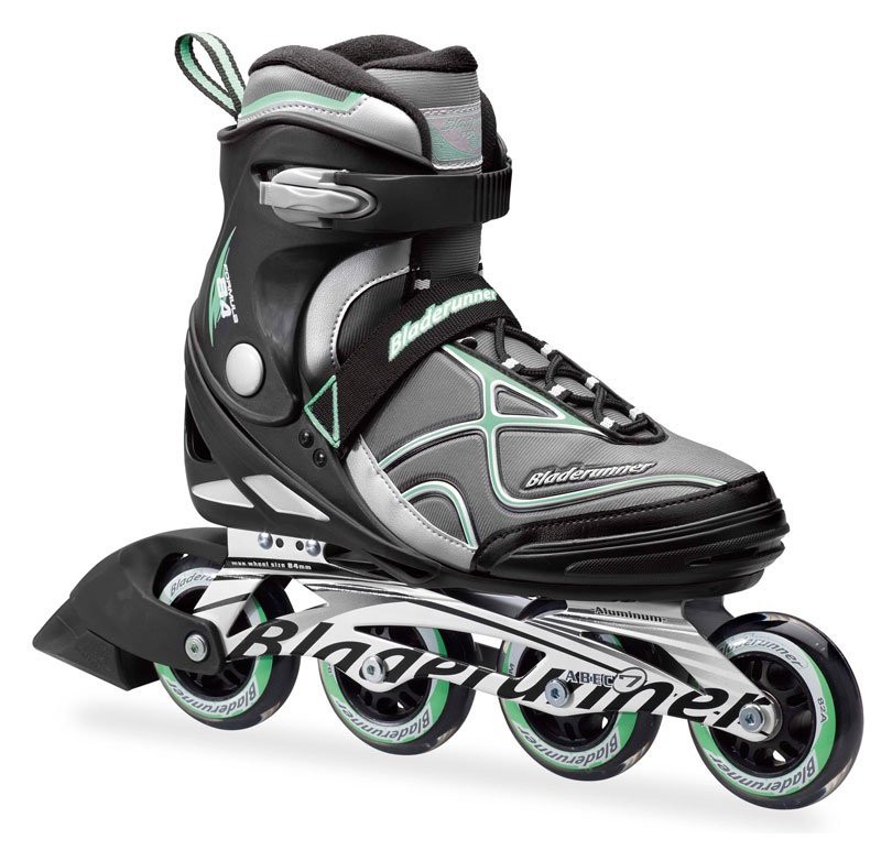 Роликові коньки для дорослих Bladerunner FORMULA 84 W 35 (5US) 220мм Black/light green (0T610300 824), укр, укр