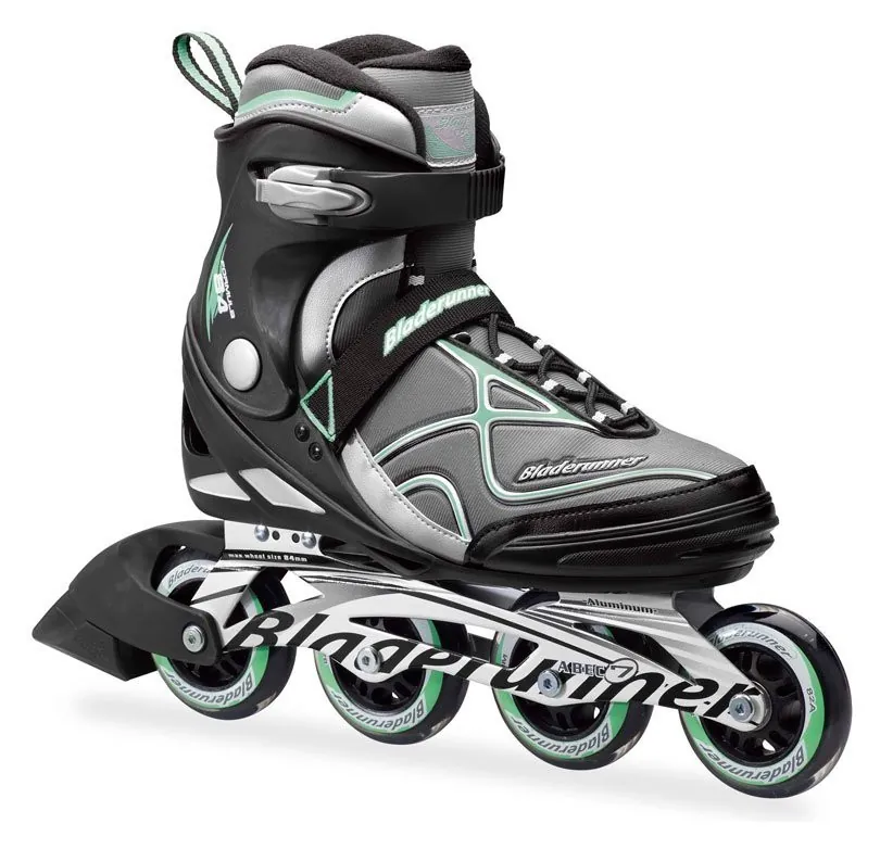 Роликові коньки для дорослих Bladerunner FORMULA 84 W 35 (5US) 220мм Black/light green (0T610300 824) (270мм)