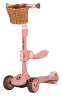 Дитячий самокат Lionelo FRANKY BEIGE, укр