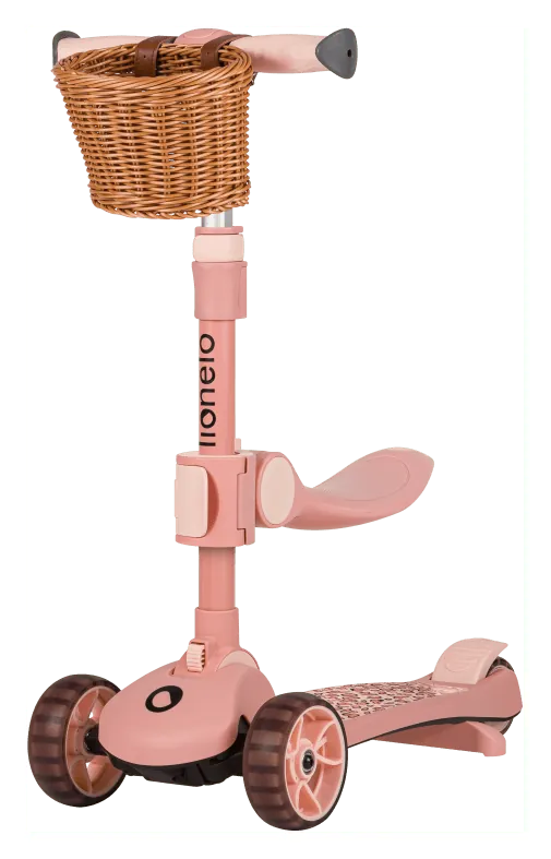 Дитячий самокат Lionelo FRANKY BEIGE (Дитячий самокат Lionelo FRANKY PINK ROSE)