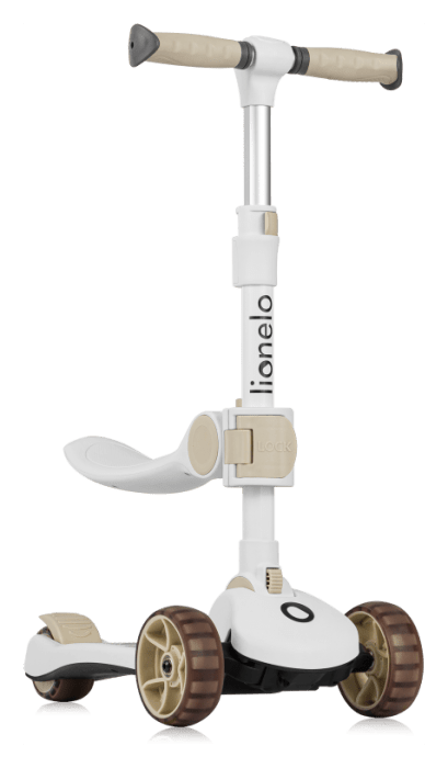 Дитячий самокат Lionelo FRANKY BEIGE, укр, укр