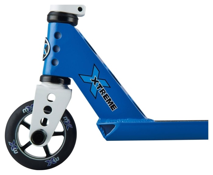 Самокат MICRO серії "Trixx & Ramp" - СИНІЙ (до 100 kg, 2-х колісний, алюміній)