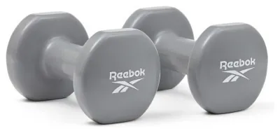 Гантели виниловые REEBOK RAWT-16154, 2 х 4 кг