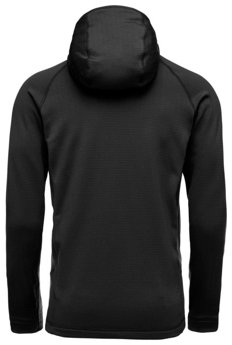 Мужская флисовая кофта с рукавом реглан Black Diamond Factor Hoody, S - Black