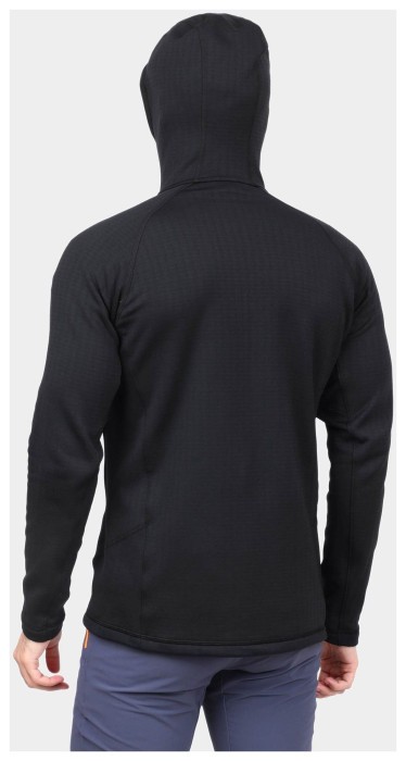 Мужская флисовая кофта с рукавом реглан Black Diamond Factor Hoody, S - Black