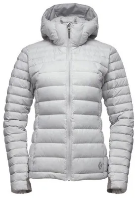 Легкий женский пуховик для треккинга Black Diamond Cold Forge Hoody, XS - Aluminium