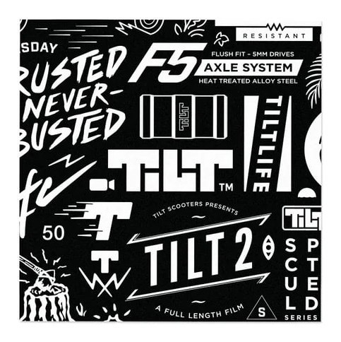 Tilt Compilation Scooter Sticker наклейка (стикер)