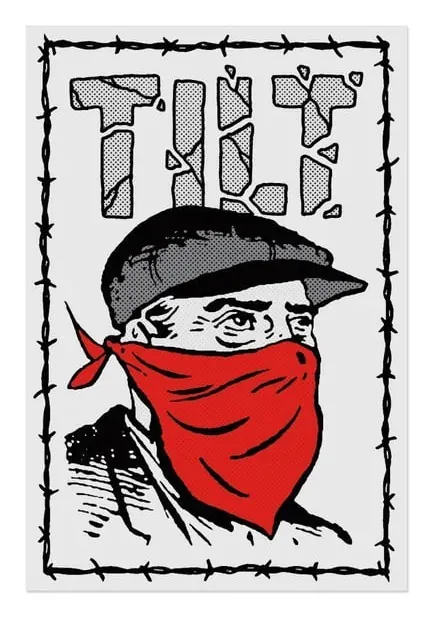 Tilt Compilation Scooter Sticker наклейка (стикер)