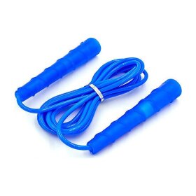 Скакалка с PVC жгутом Zelart FI-3513-5 (l-2,8м, d-5мм), синяя