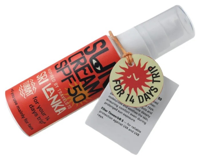 Сонцезахисний крем Turbat Sri Lanka SPF 50, укр, укр