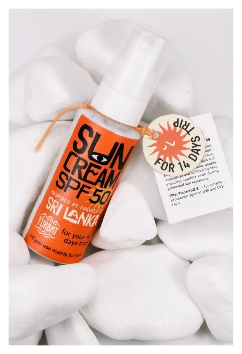 Сонцезахисний крем Turbat Sri Lanka SPF 50, укр, укр