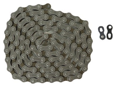 Ланцюг 6/7/8 116 лан. замок KMC Z-7 gray/brown