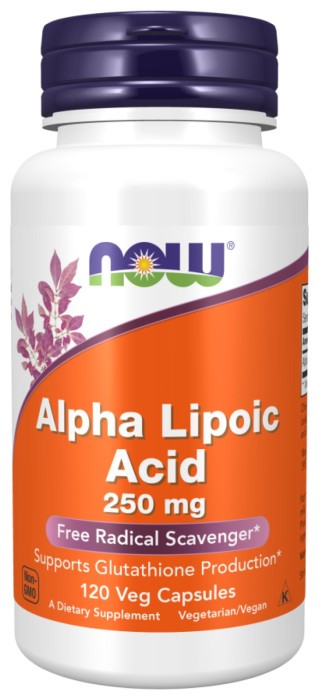 Alpha Lipoic Acid 250mg - 120 vcaps