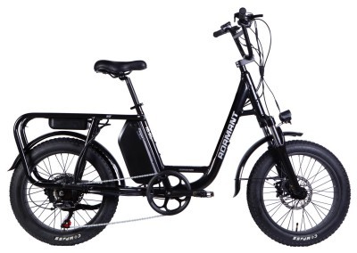 Велосипед с электроприводом 20" AL Dorozhnik ADAMANT HDD рама-18,5" 48B 17.5А*ч 750Вт черный 2026