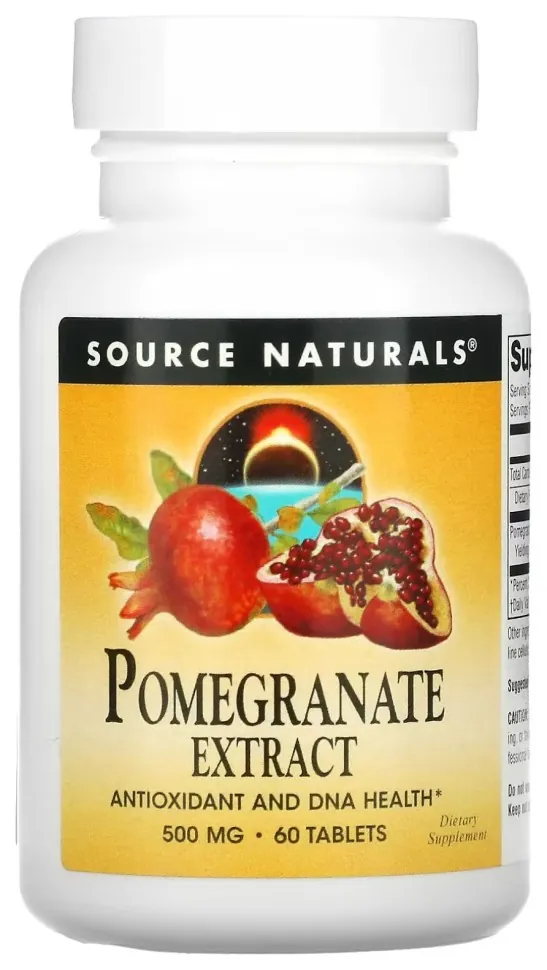 Pomegranate Extract 500mg - 60 tabs (DSN_2023-10-4627)