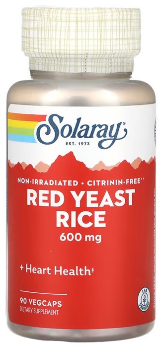 Red Yeast Rice 600mg - 90 vcaps