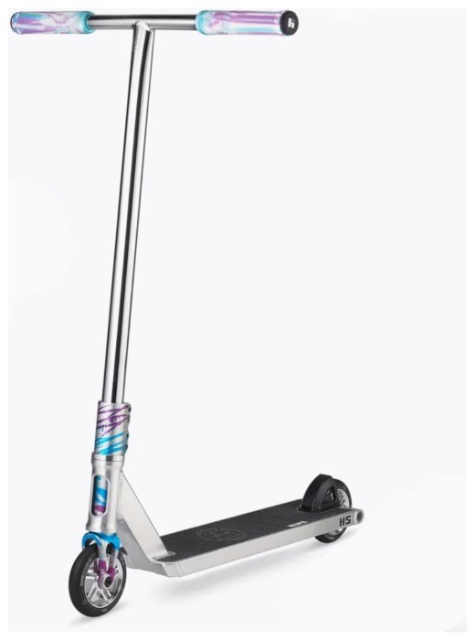 Самокат трюковий Hipe H5 Silver/Blue, укр, укр
