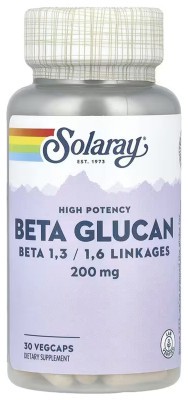 High Potency Beta Glucan 200mg - 30 vcaps