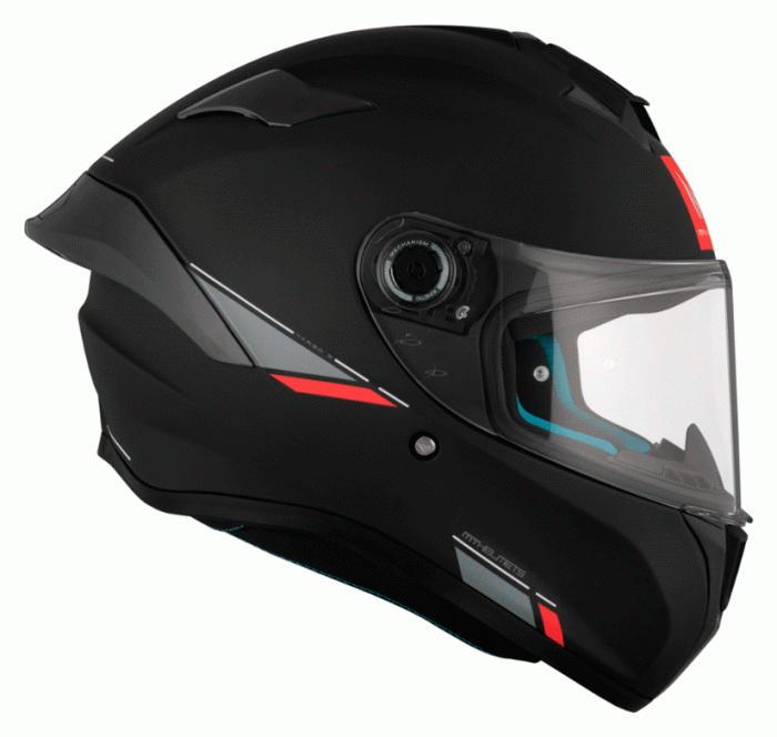 Мотошолом MT Targo S Solid A1 Matt Black ECE2206