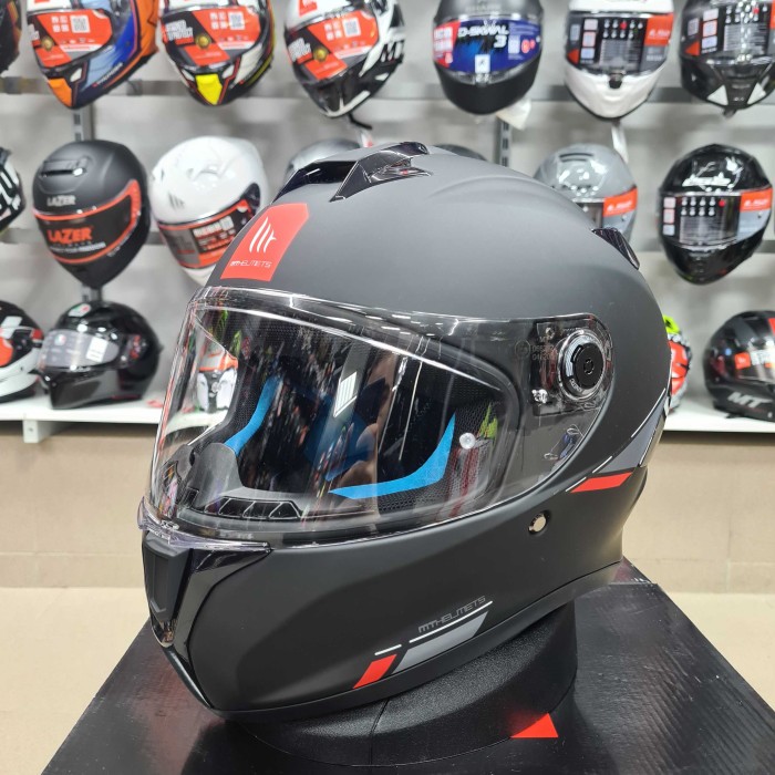 Мотошолом MT Targo S Solid A1 Matt Black ECE2206