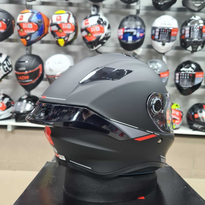 Мотошолом MT Targo S Solid A1 Matt Black ECE2206