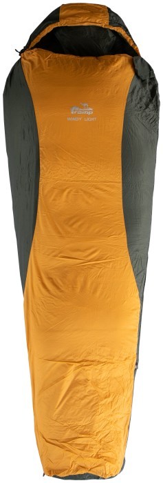 Спальний мішок Tramp Windy Light кокон правий yellow/grey 220/80-55 UTRS-055, укр, укр