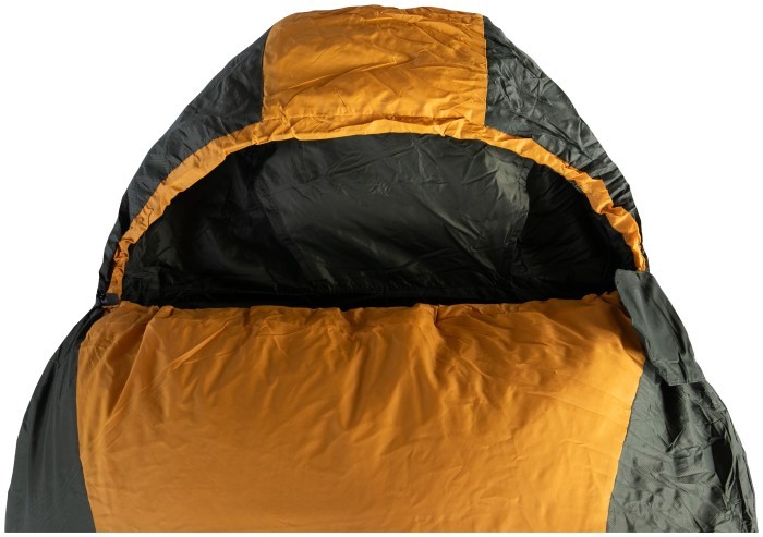 Спальний мішок Tramp Windy Light кокон правий yellow/grey 220/80-55 UTRS-055, укр, укр