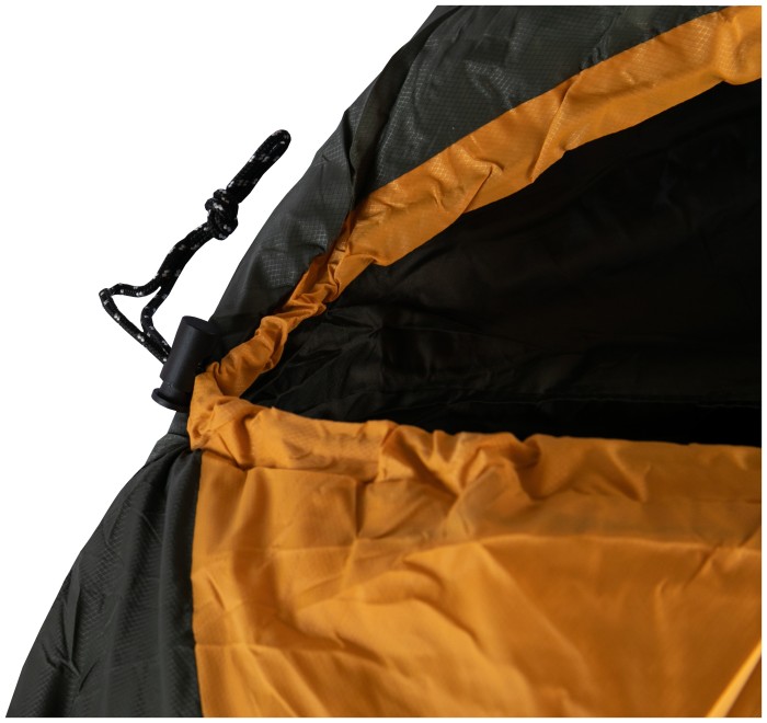 Спальний мішок Tramp Windy Light кокон правий yellow/grey 220/80-55 UTRS-055, укр, укр