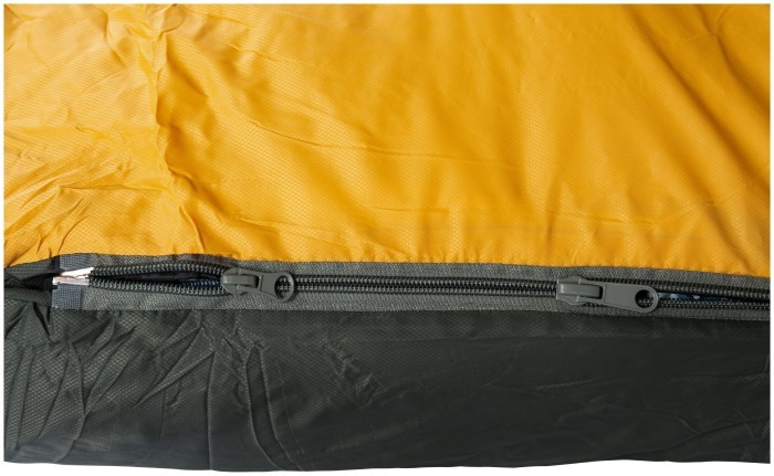 Спальний мішок Tramp Windy Light кокон правий yellow/grey 220/80-55 UTRS-055, укр, укр