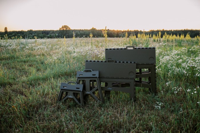 Стіл Tribe Camp Table Low пластиковий T-EF-0003-black, укр, укр