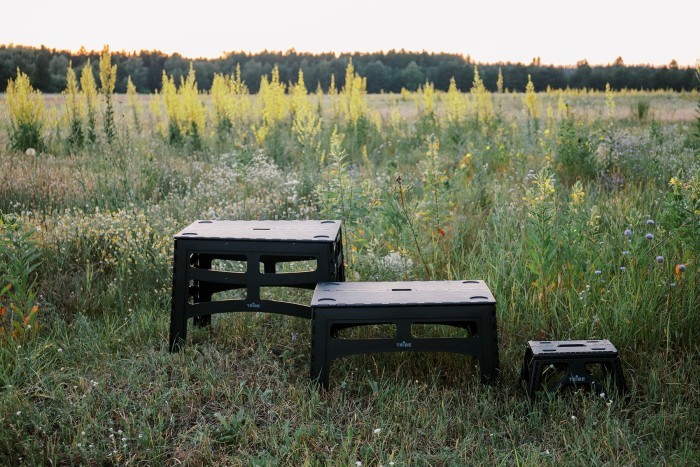 Стіл Tribe Camp Table Low пластиковий T-EF-0003-black, укр, укр