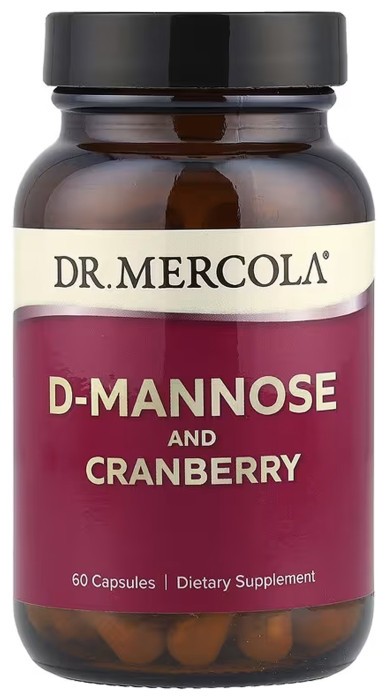D-Mannose and Cranberry Extract - 60 caps (До 10.26)