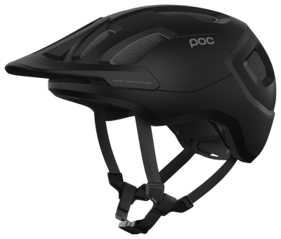 Велошолом POC Axion, Uranium Black Matt