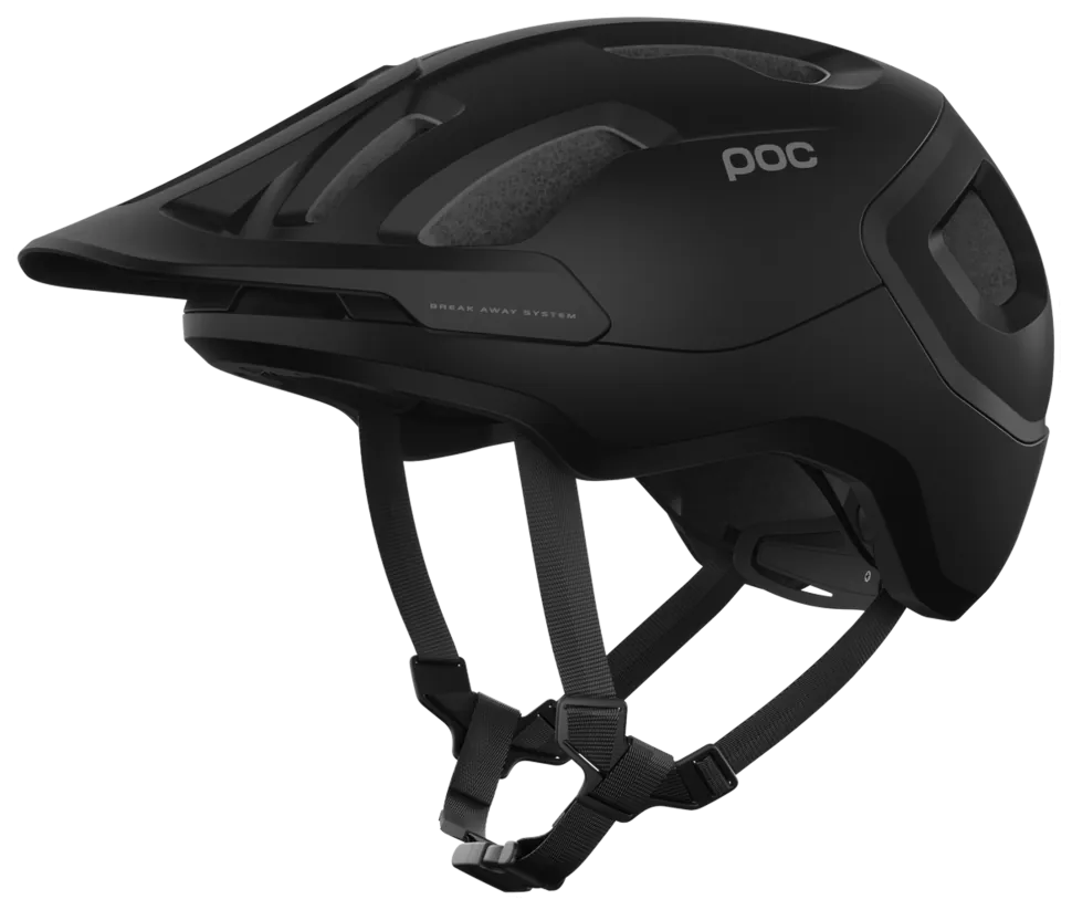 Велошолом POC Axion, Uranium Black Matt (L (59-62см))